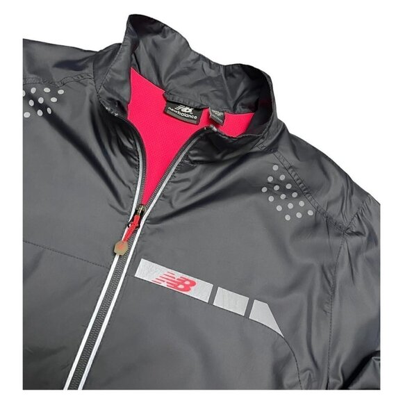 New Balance Lightweight Designer RUNNING Outdoor Activewear Jacket - Large - Picture 3 of 5